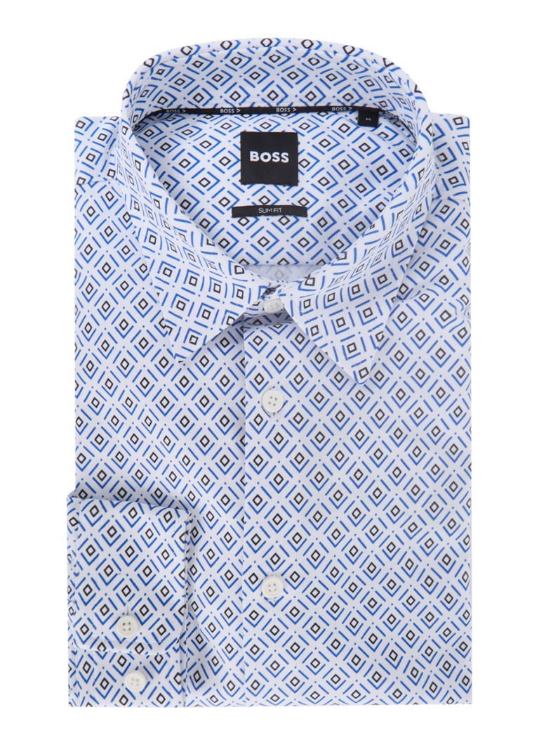 Cămașă Roan cu imprimeu slim fit de la HUGO BOSS