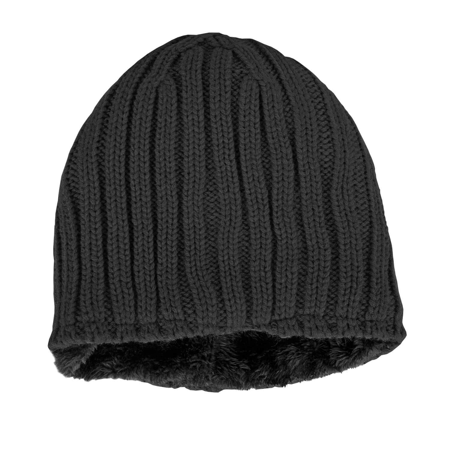 Strick Beanie gefüttert