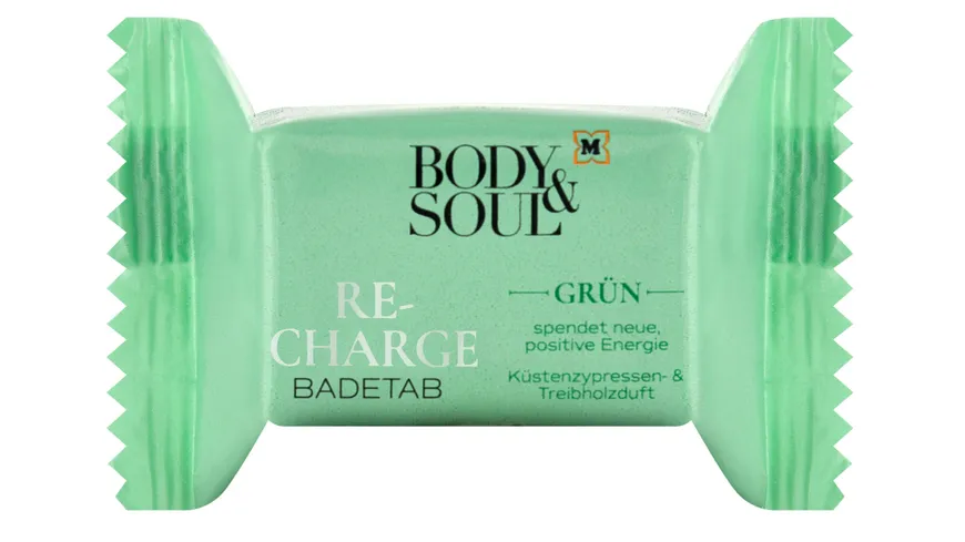 BODY&SOUL Re-Charge Badetab 18 g