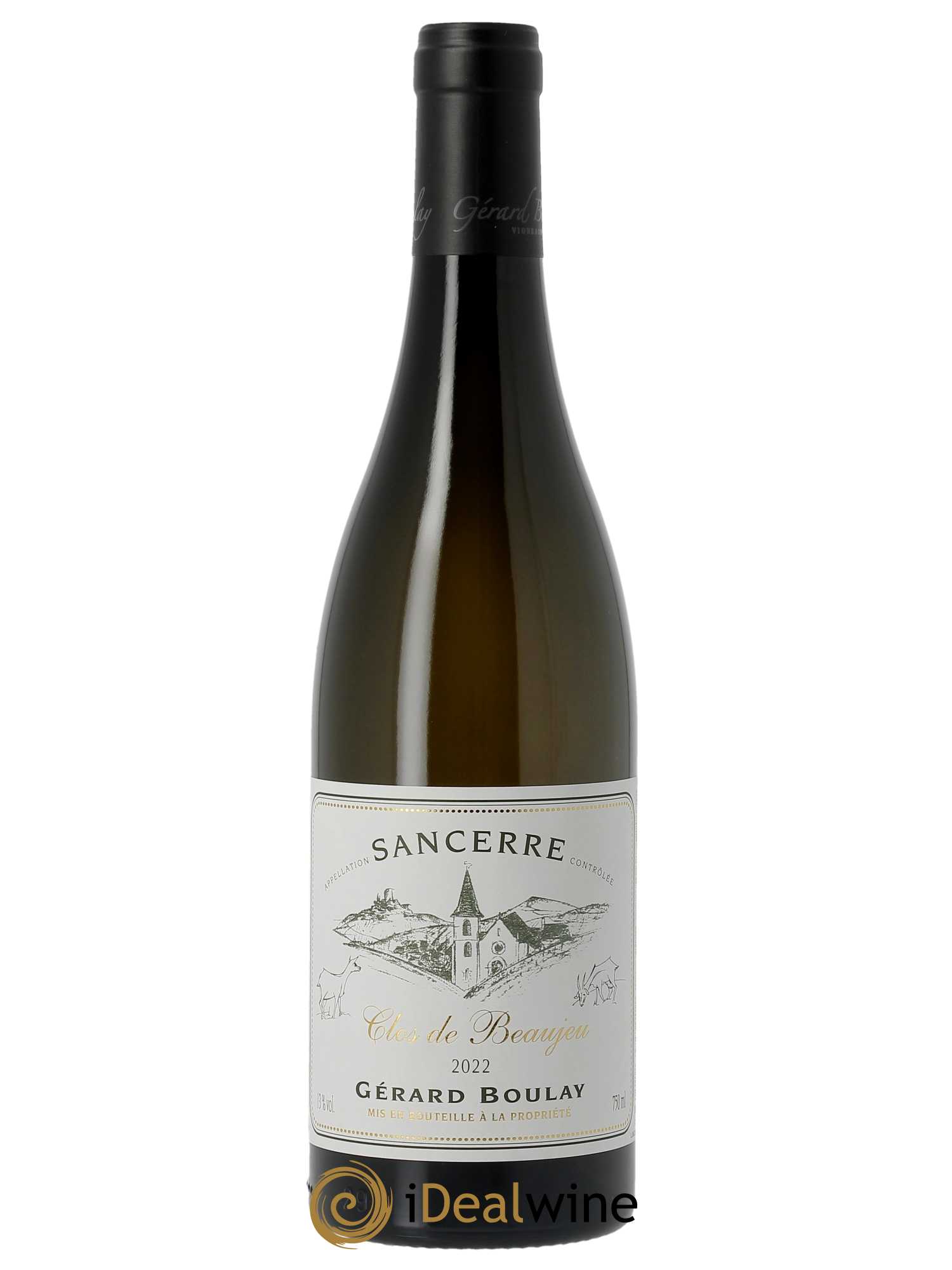 Sancerre Clos de Beaujeu Gérard Boulay  2022 - Lot de 1 Bouteille