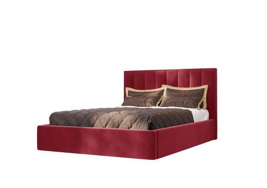 Stylefy Polsterbett Brandon (Schlafzimmerbett, Bett), 140/160/180 x 200 cm, Bettkasten, Kopfteil gepolstert