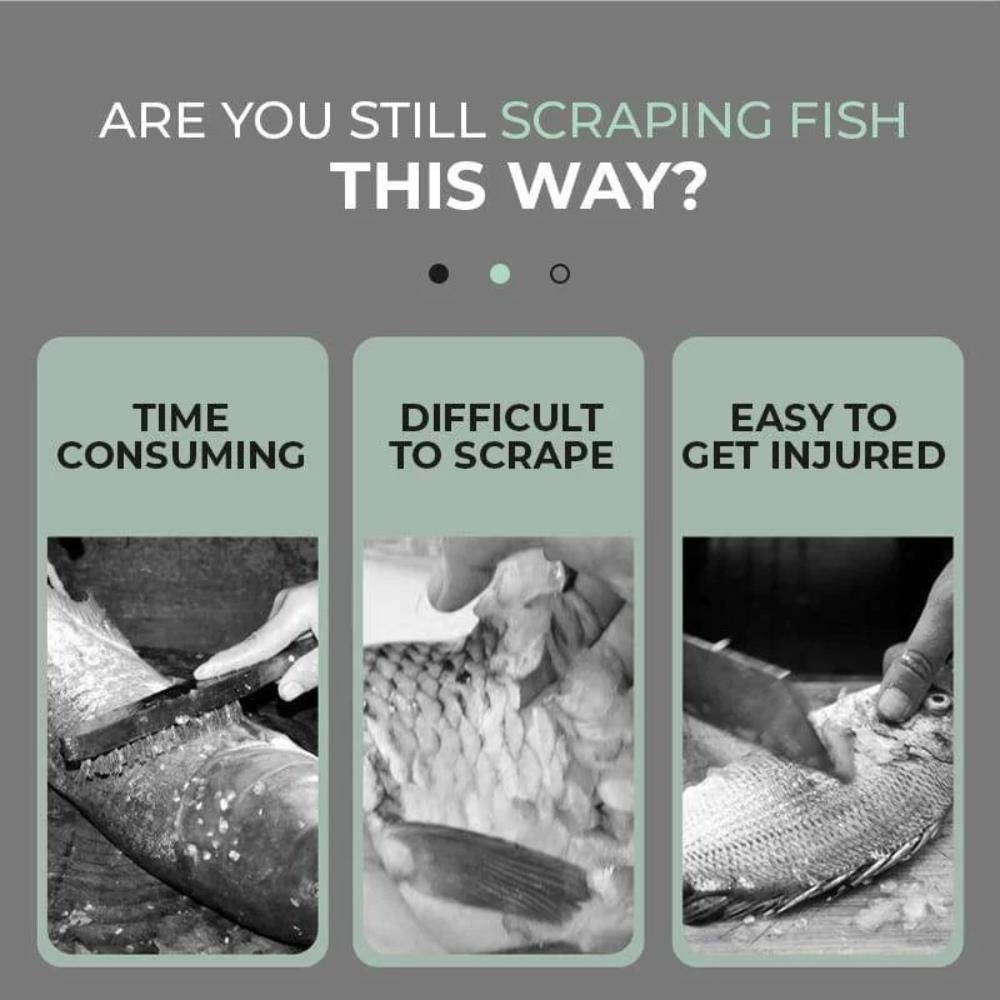 MAVURA Fischentschupper FISHY Fischschuppenschaber Fischschuppenentferner, Fischentschupper Fischschuppen Entferner Fisch entschuppen
