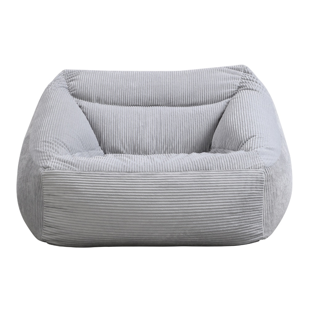 Home Deluxe Sitzsack Sessel COZY - Hellgrau