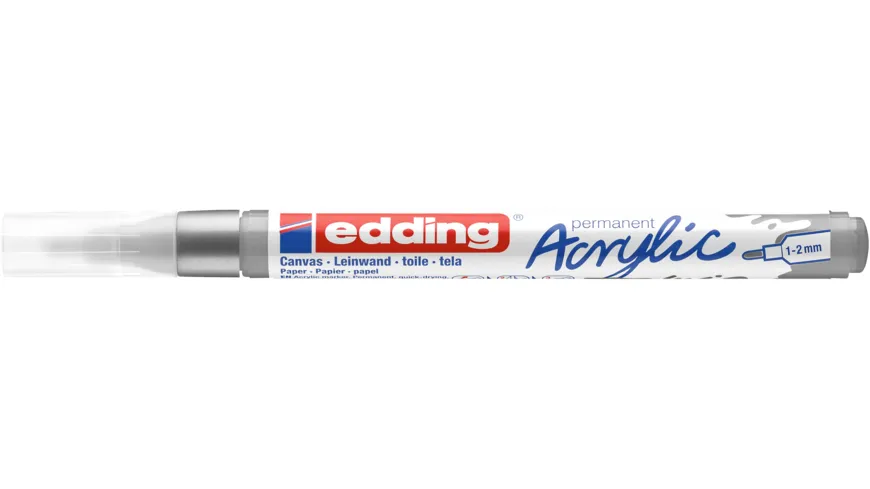 edding Acrylmarker 5300 fein silber silber