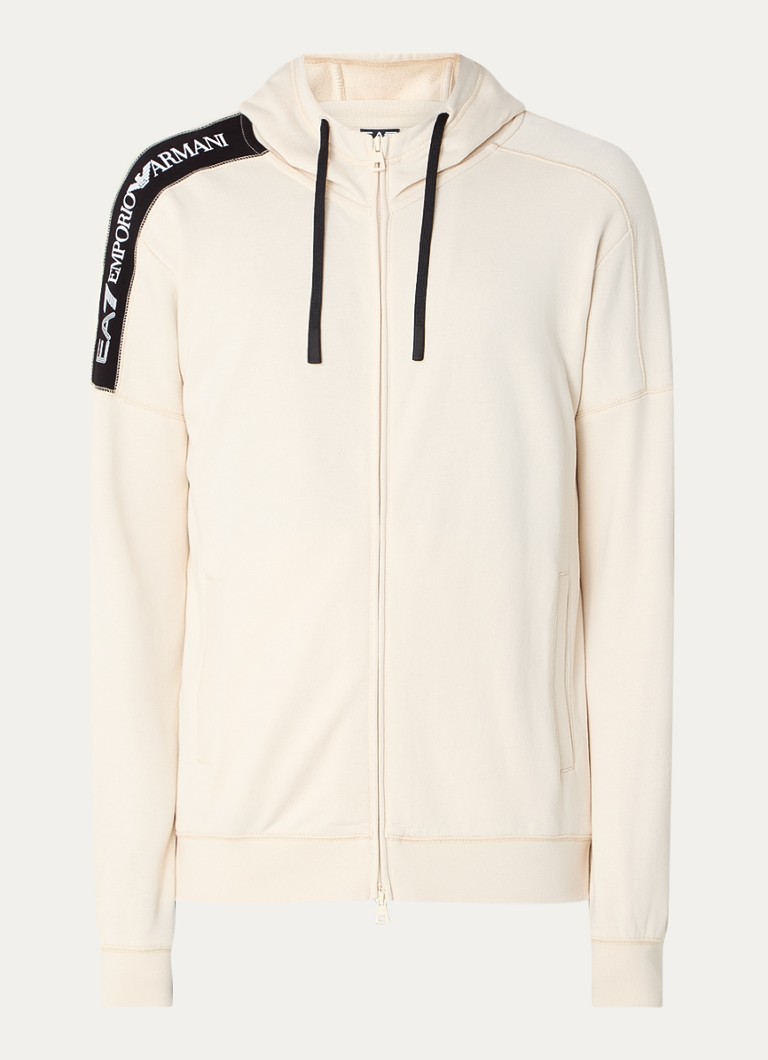 Jachetă de trening cu logo Emporio Armani