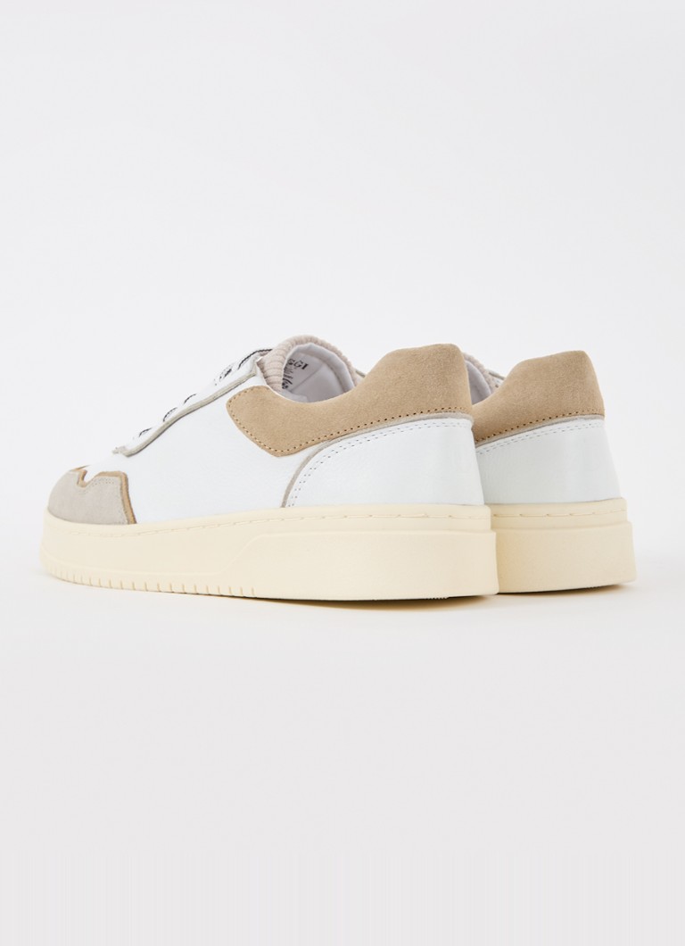 Boggi Milano Sneaker made of leather with suede details