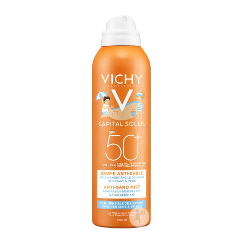 Vichy Capital Soleil Anti-Sand Mist dla dzieci SPF 50+ 200 ml