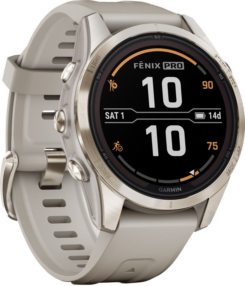 Garmin FENIX® 7S PRO - SAPPHIRE SOLAR 42mm EDITION - GPS Multisport Smartwatch kaufen | Bike-Discount