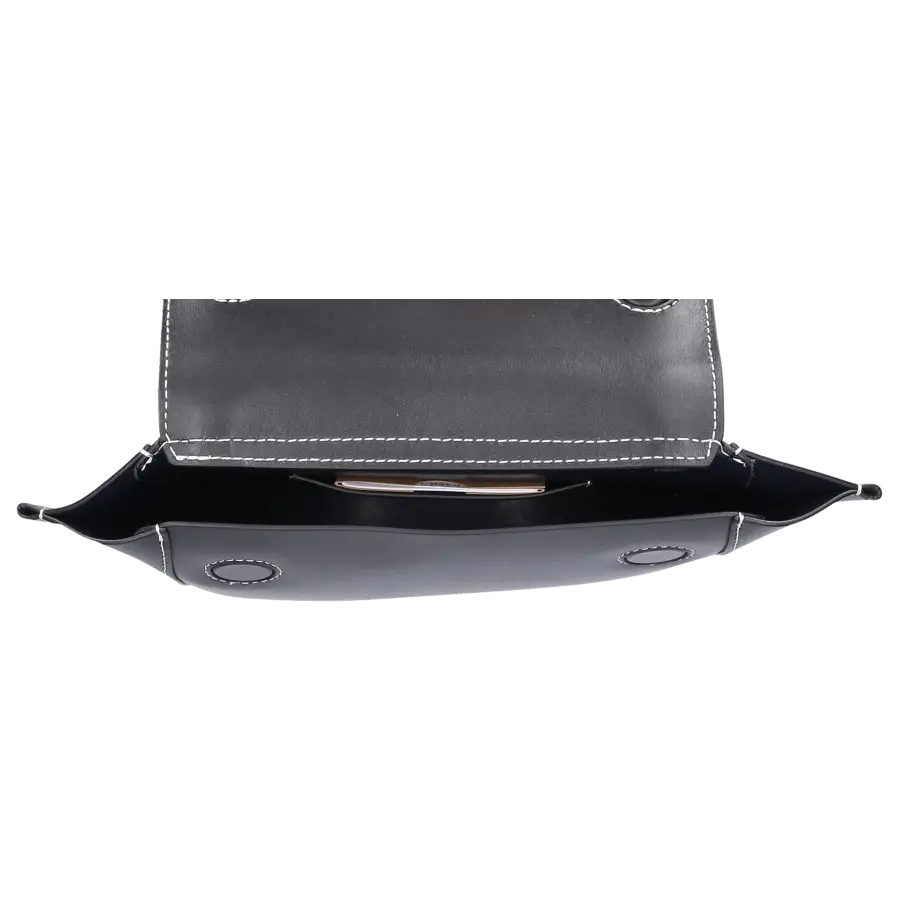 Wandler - Handtasche HORTENSIA MINI Kalbsleder - schwarz