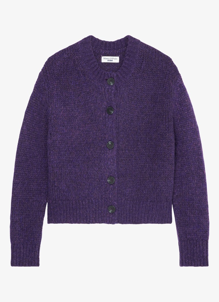 Vestă din denim Marc O'Polo Razor Fine Knit