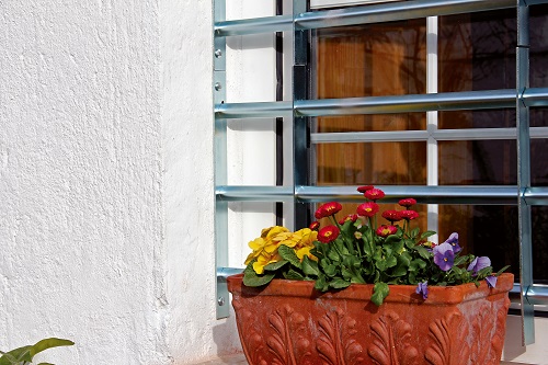 GAH Alberts Fenstergitter Secorino Basic 700Â - 1050Â x 300 mm