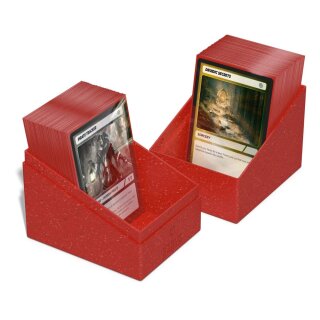 Ultimate Guard Return To Earth Boulder Deck Case 133+ Standardgröße Rot