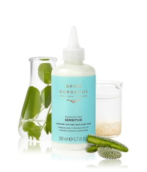 Grow Gorgeous Sensitive Ceramide Rich Hair and Scalp Haarmaske-200 ml