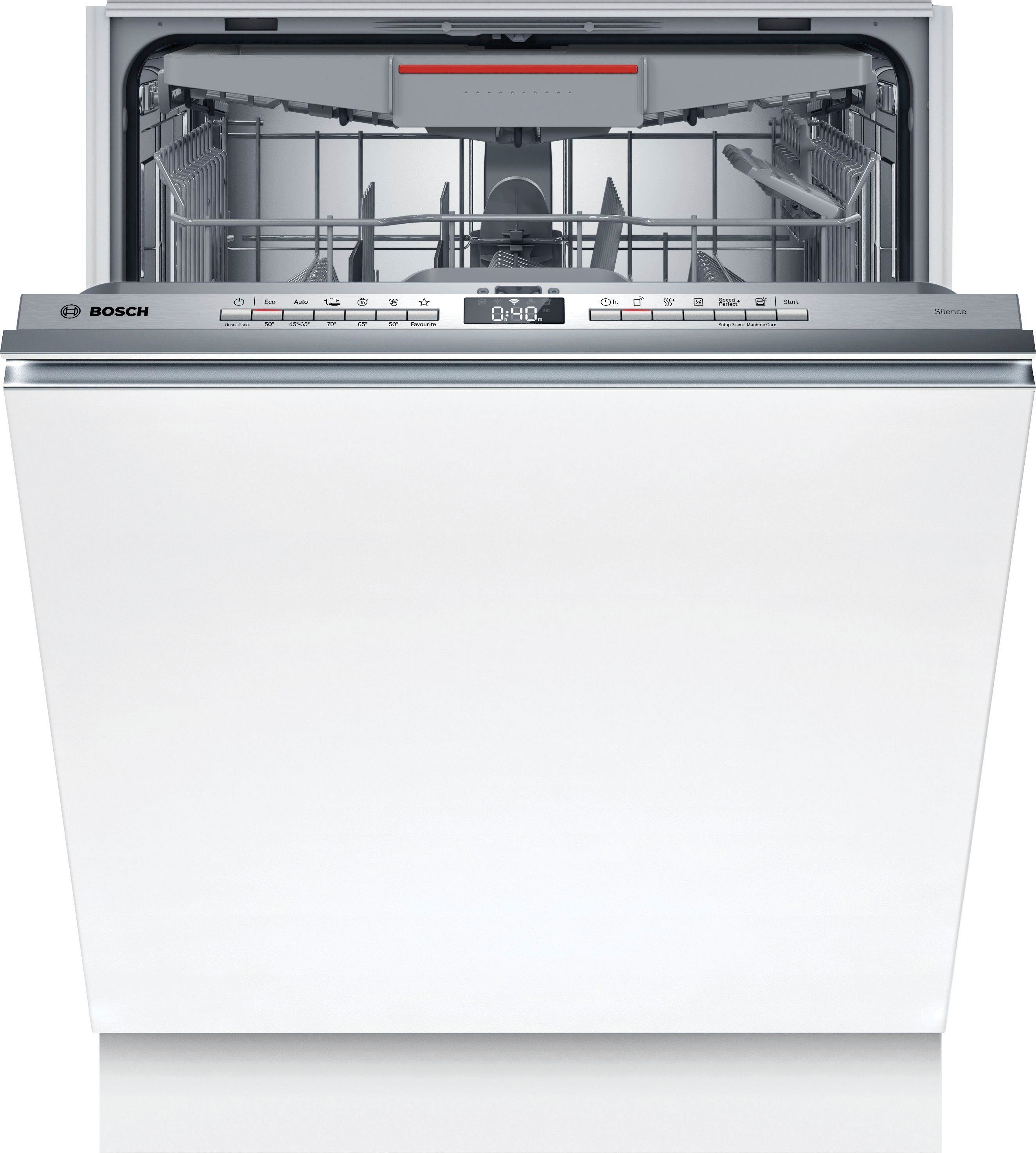 BOSCH vollintegrierbarer Geschirrspüler Serie 4, SMV4HVX00E, 14 Maßgedecke