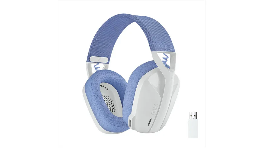 Logitech G435 Gaming-Headset weiß - Wireless