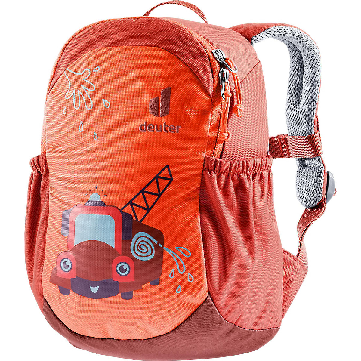 Kinderrucksack PICO Feuerwehr papaya-lava