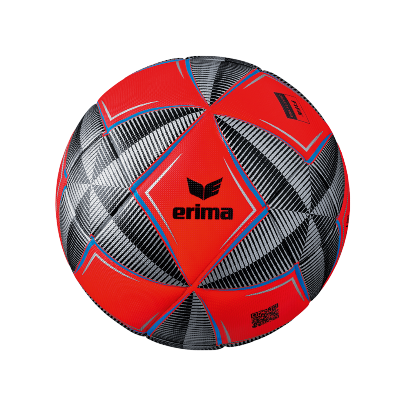 Erima Senzor-Star Match Fluo Winter Spielball Rot