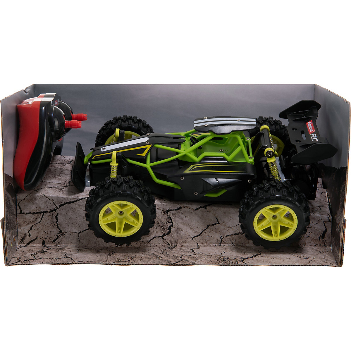 CARRERA RC - 2,4GHz Lime Buggy mit 30 min Fahrzeit, Ferngesteuertes Auto