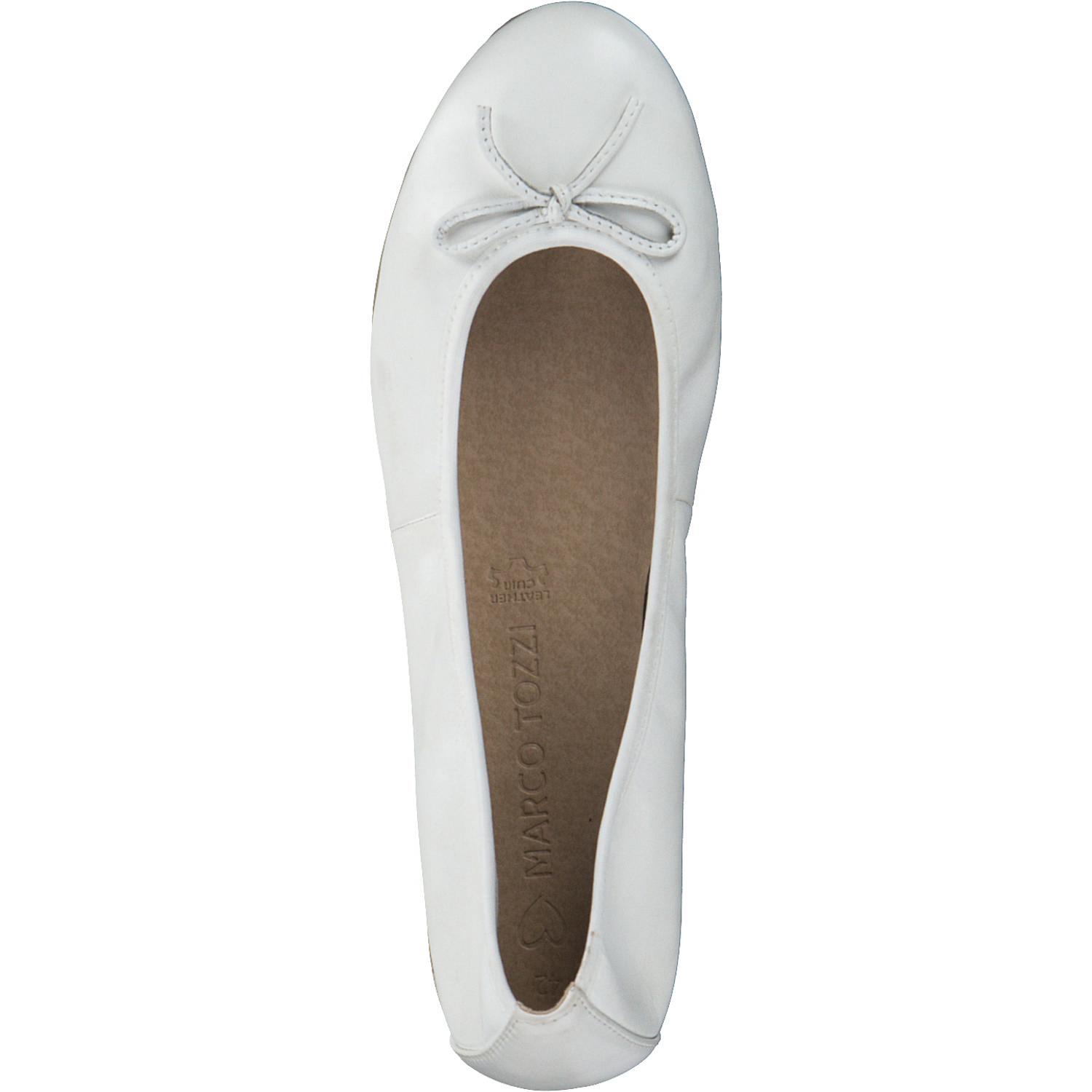 Marco Tozzi 22100, Ballerinas, Damen, Weiß