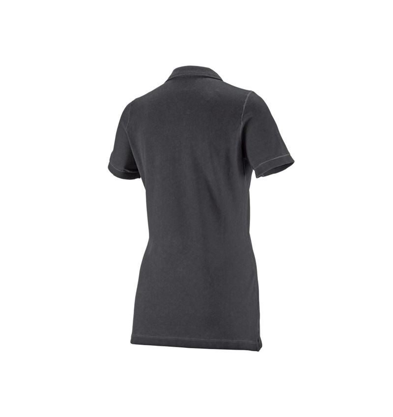 e.s. Polo-Shirt vintage cotton stretch, Damen