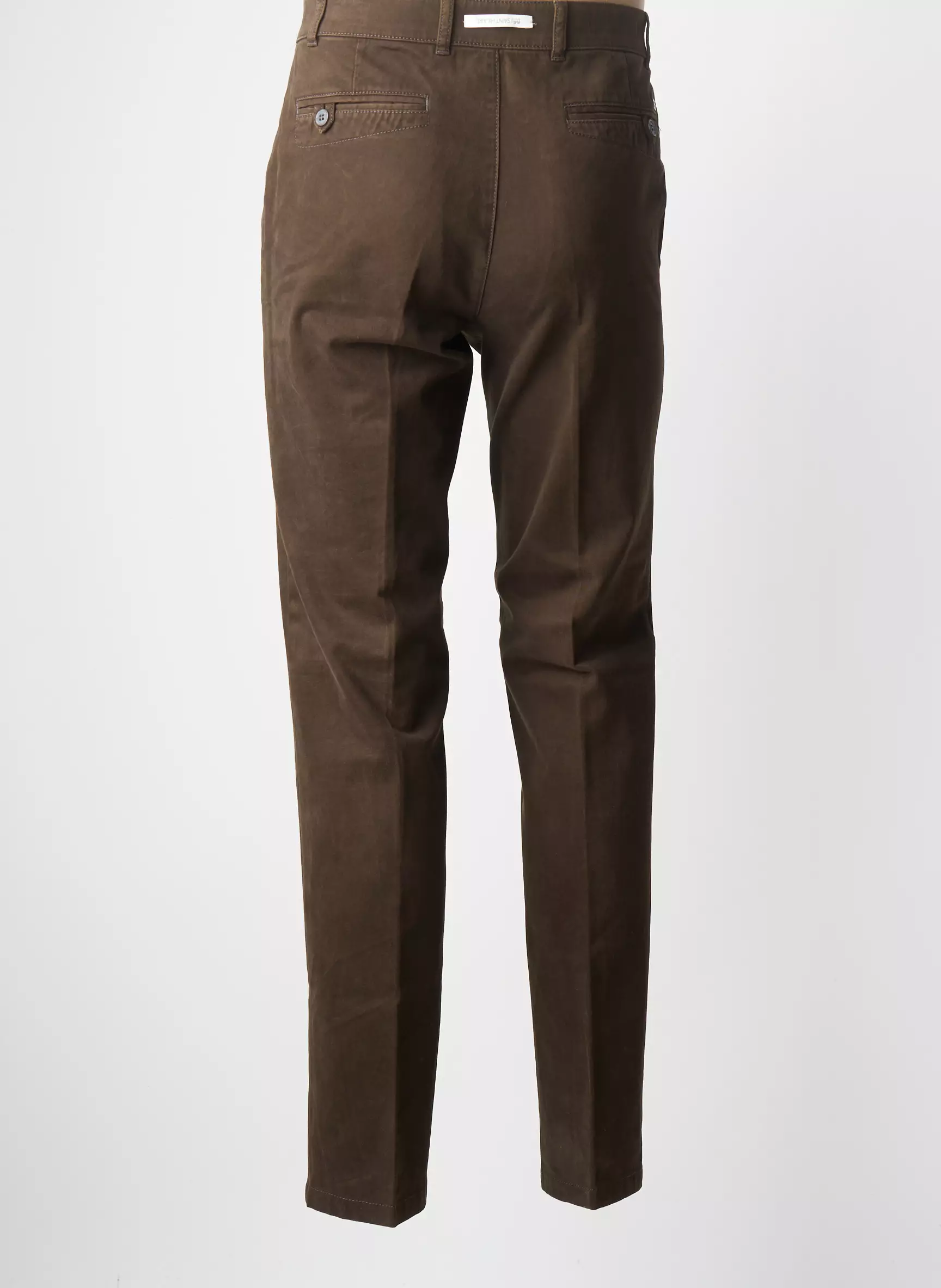 Saint Hilaire Pantalons Droits Homme couleur marron