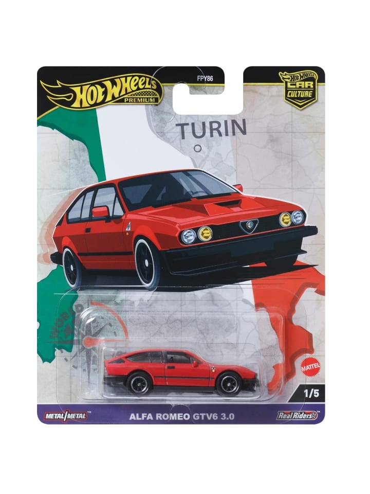Hot Wheels Alfa Romeo GTV6 3.0 HRV80 | Hot Wheels Car Culture Fahrzeug Die-Cast günstig kaufen onesize