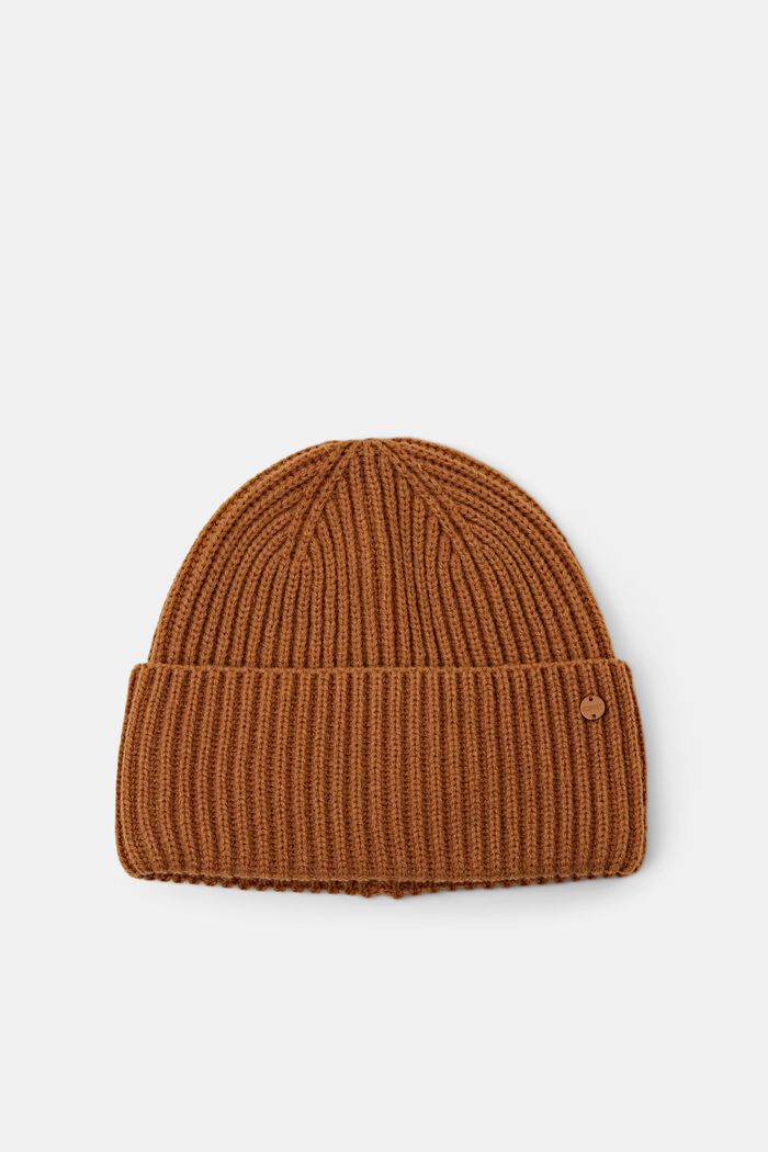 Rippstrick-Beanie
