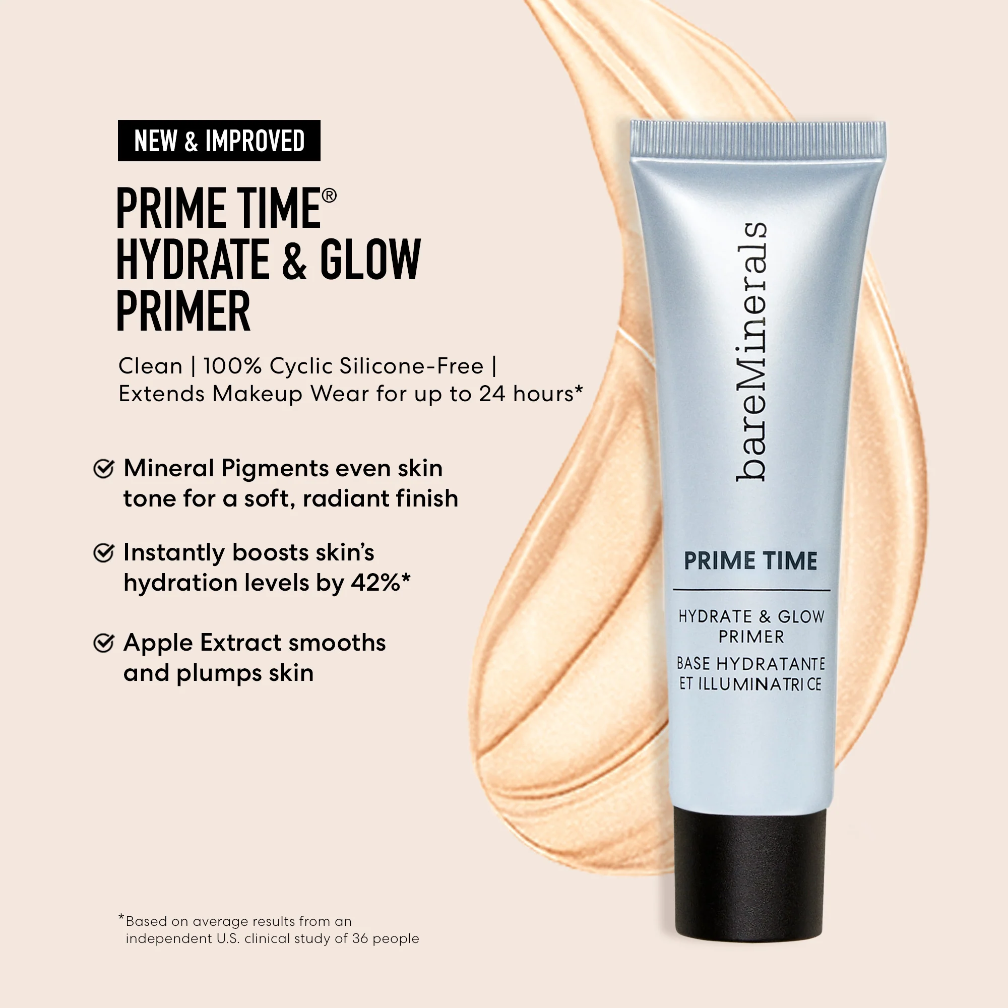 Viso Prime Time Hydrate & Glow Primer - Base trucco