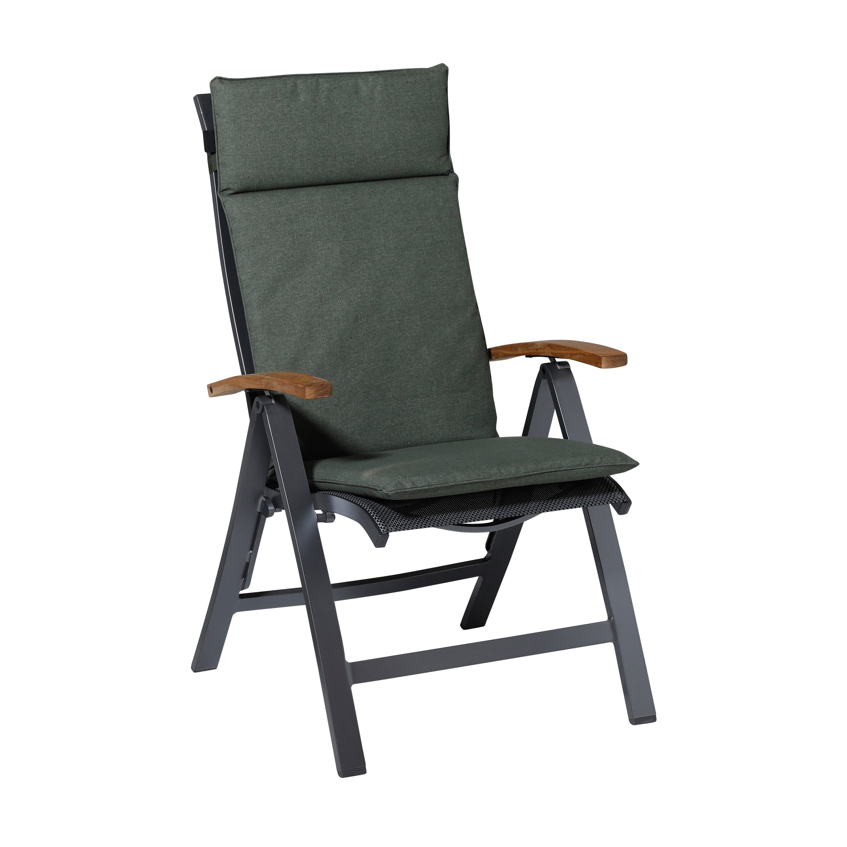 Madison Outdoor Oxford Green 120x50 Kissen mit hoher Rückenlehne