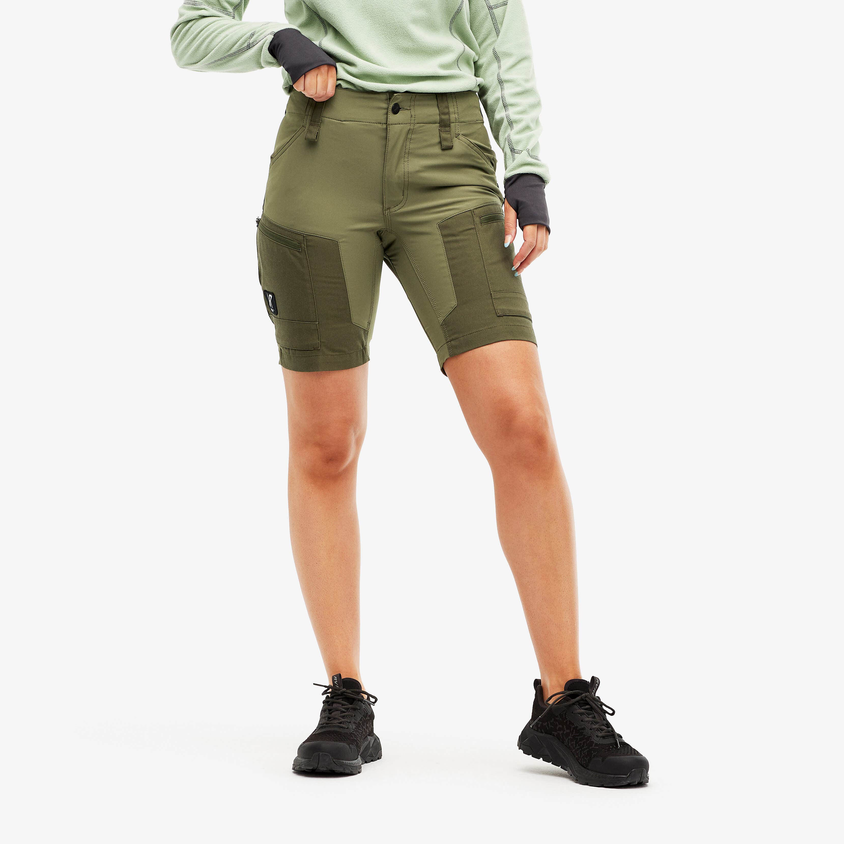 RVRC GP Shorts Femme Burnt Olive