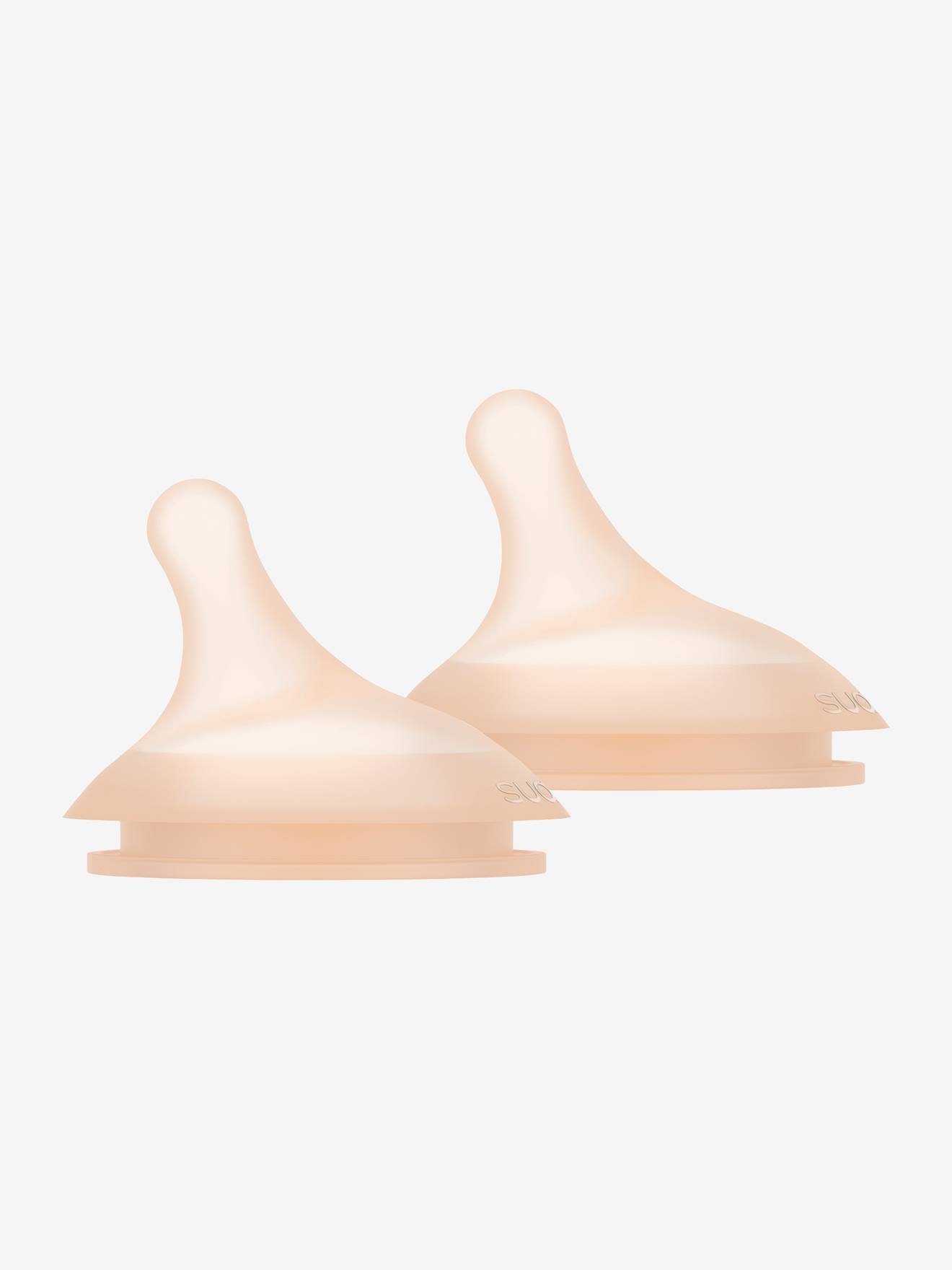 Tétine spécial allaitement pour biberon Zéro zéro® SUAVINEX (lot de 2) peau