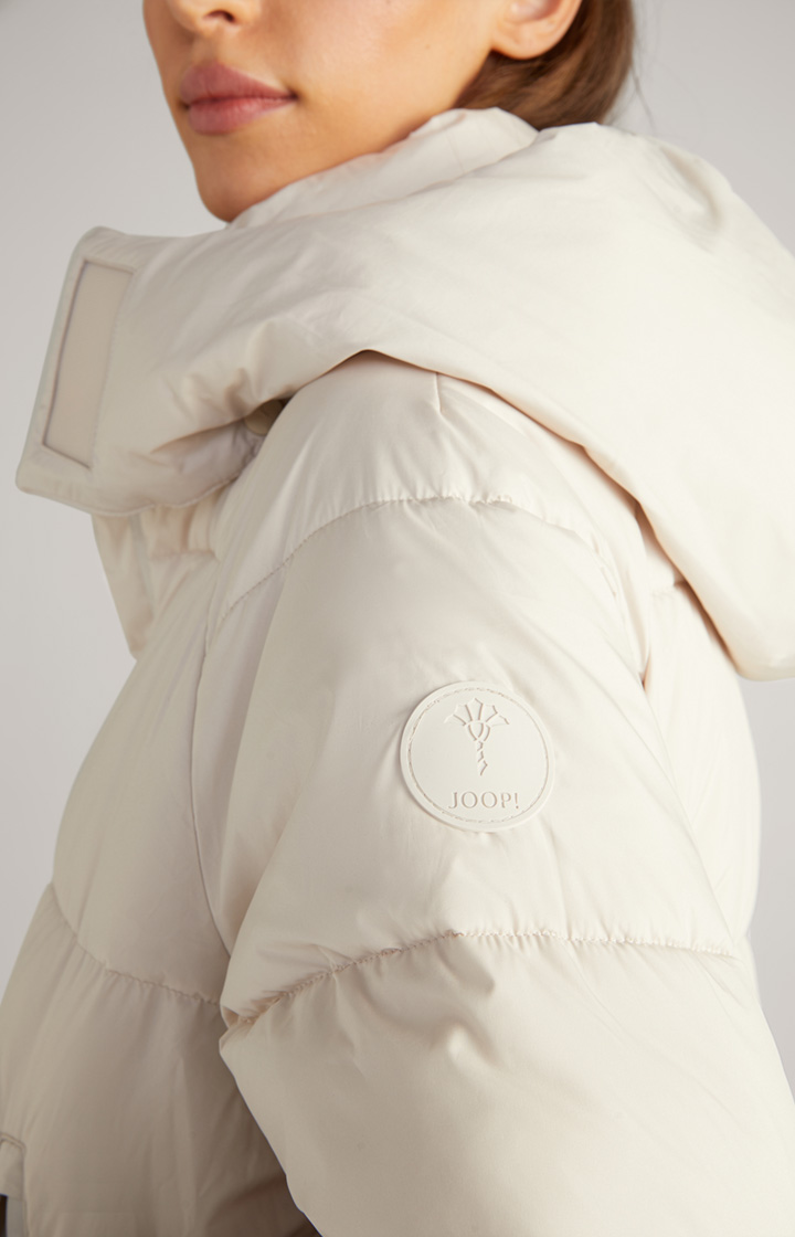 Steppmantel in Offwhite