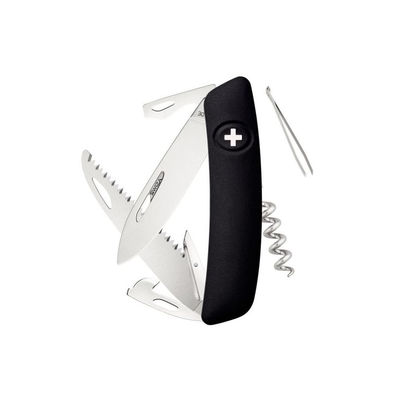 Swiza D05 Black, Schweizer Taschenmesser made in Swiss