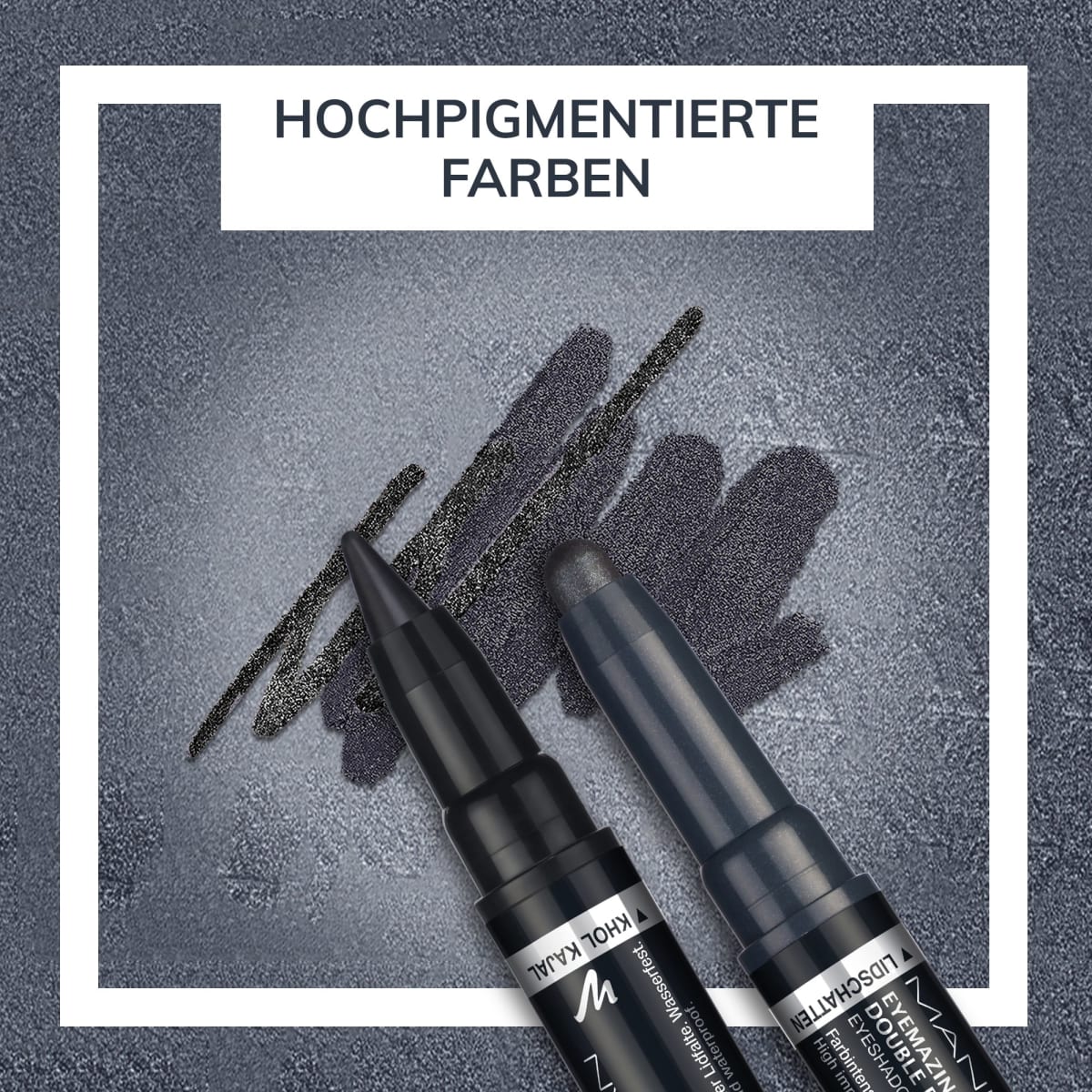 Lidschatten Eyemazing Double Effect & Kohl Kajal 001 In The Black, 1,6 g