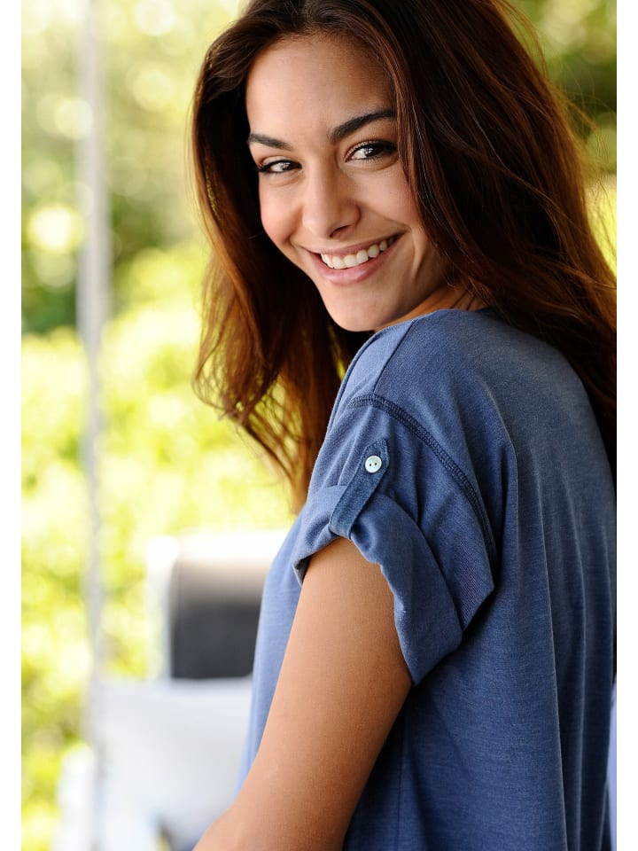 ARIZONA Sleepshirt in jeans-meliert günstig kaufen