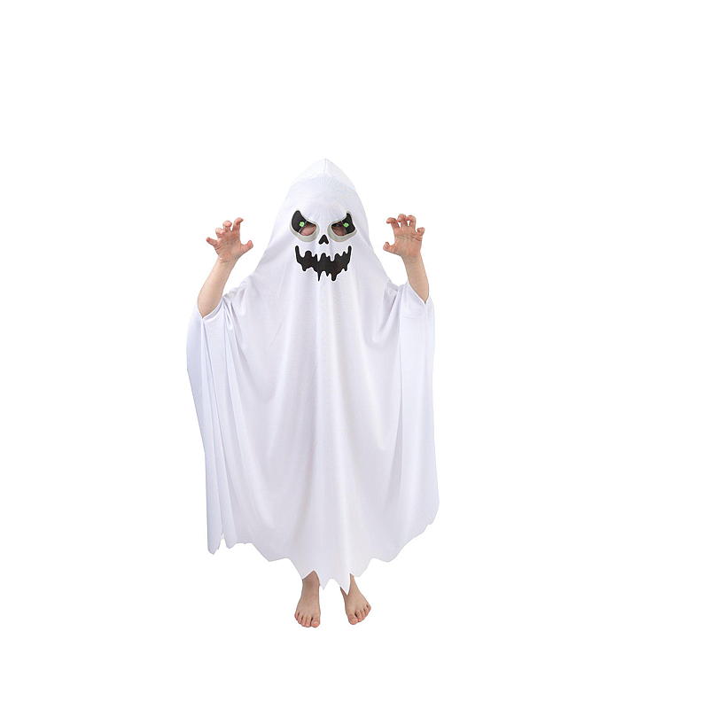 Time 2 Change Halloweendrakt str 7-9 år spøkelse