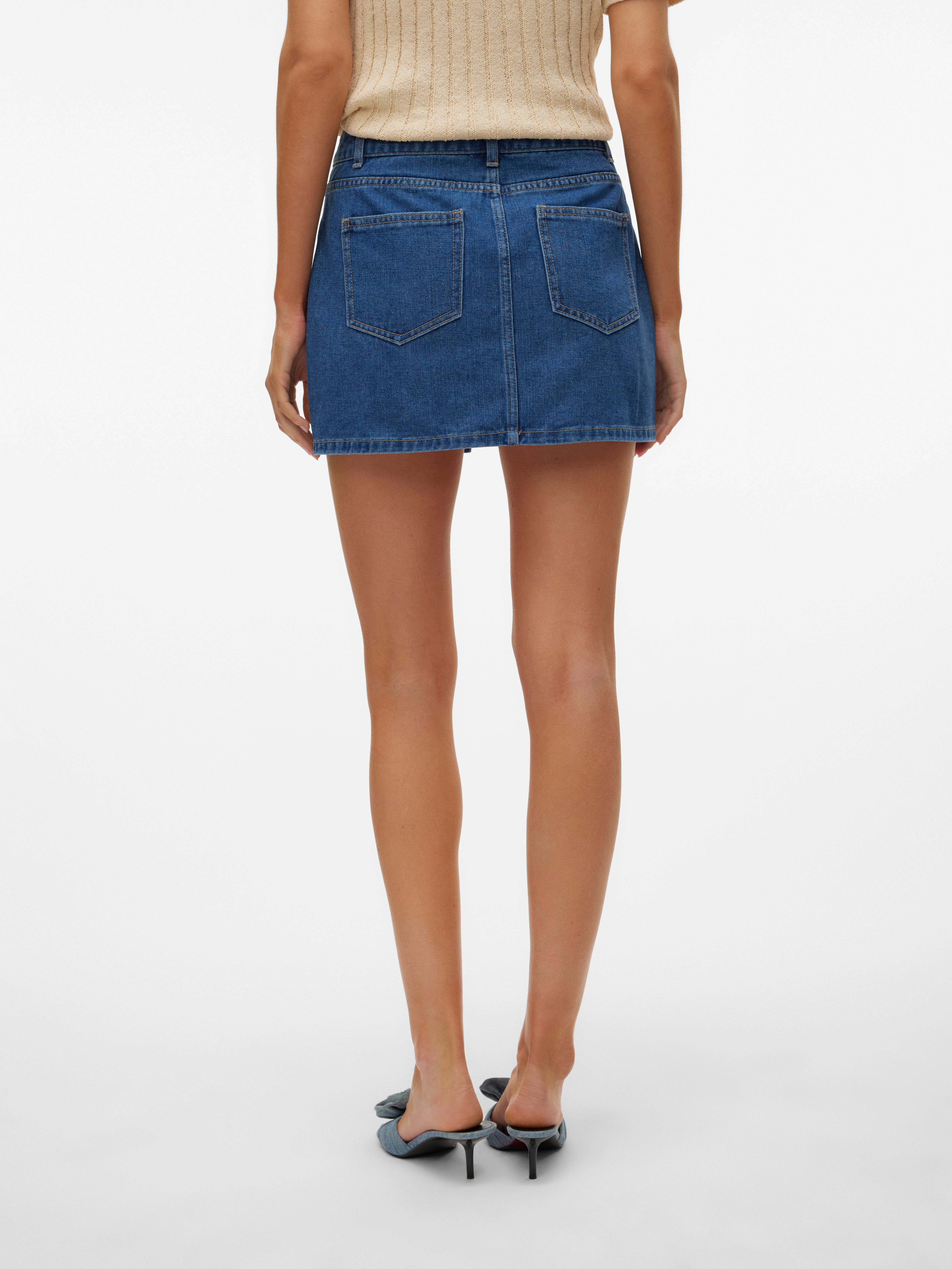 VMKYLA Mittlere Taille Kurzer Rock