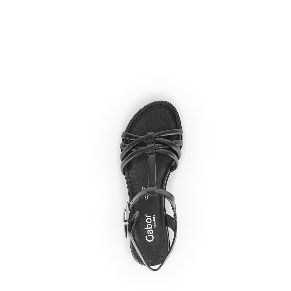 Gabor comfort Riemchensandale schwarz