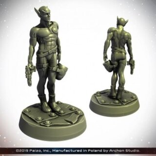Starfinder Miniatures: Ryphorian Skyfire Pilot