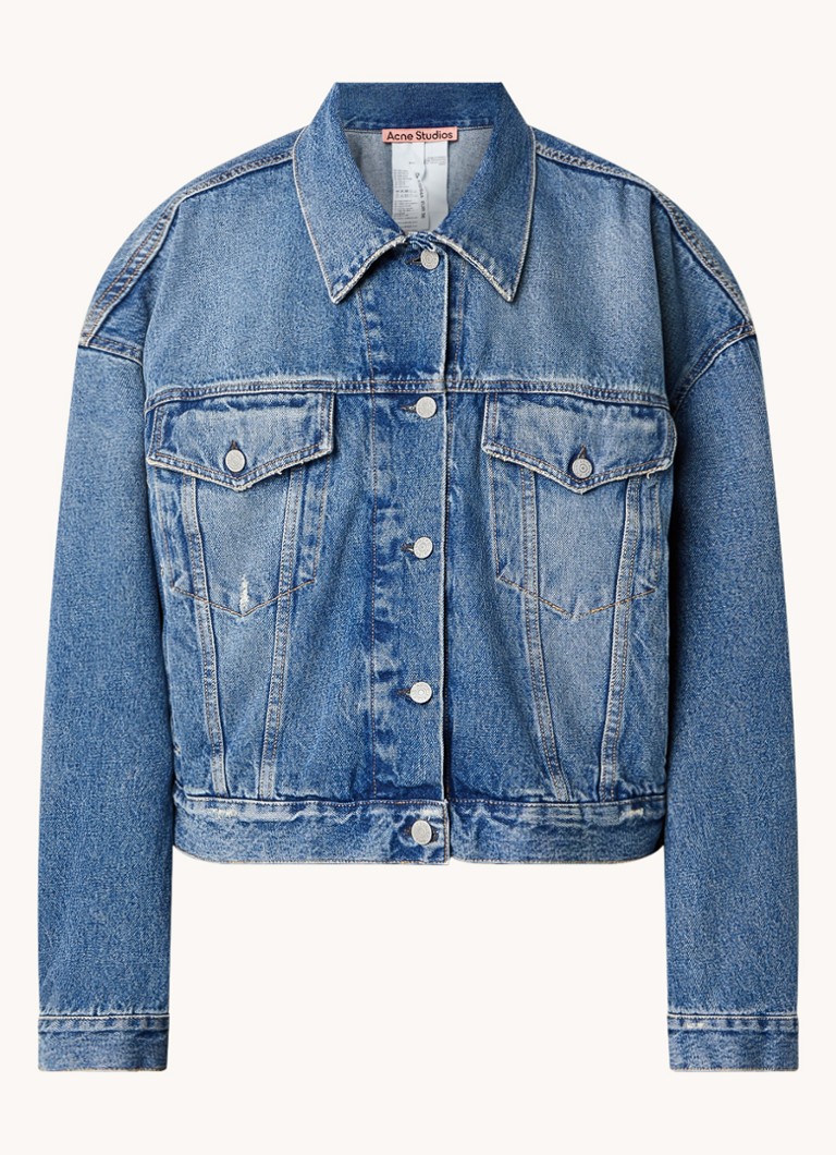 Giacca di jeans oversize Acne Studios, lavaggio medio