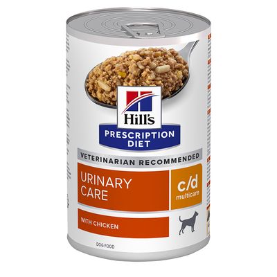 Hill's Prescription Diet c/d Multicare Urinary Care Nassfutter für Hunde mit Huhn
