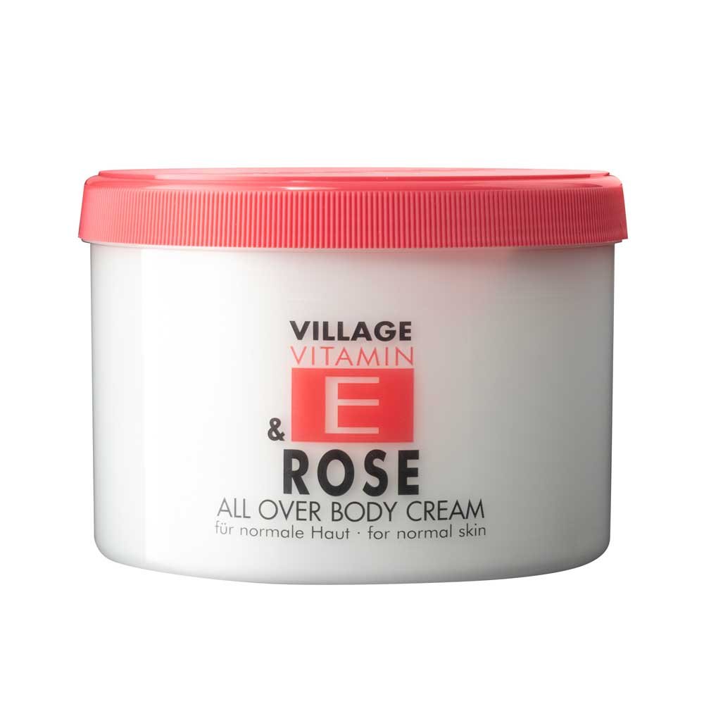 Village Vitamin E Rose All Over Body Cream