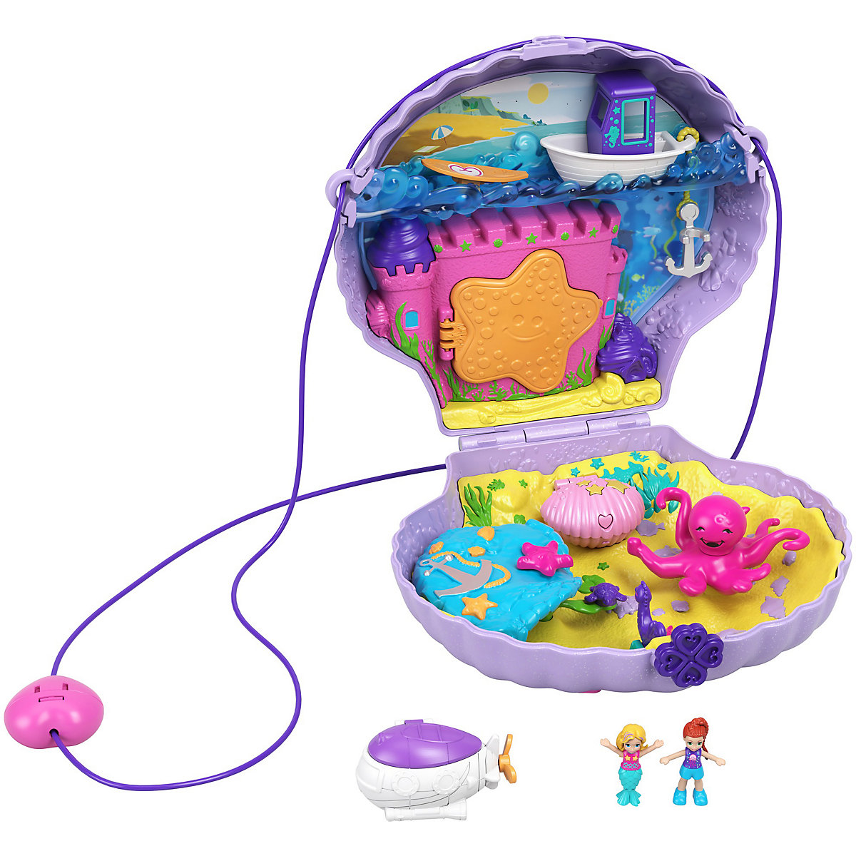 Polly Pocket Muschel-Tasche