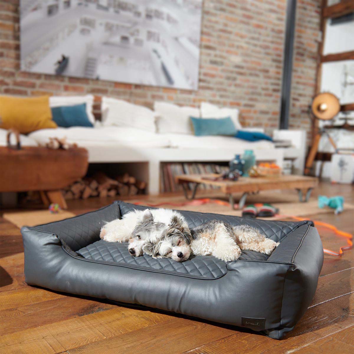 furrysoul orthopädisches Hundebett Mads grau kaufen bei ZooRoyal