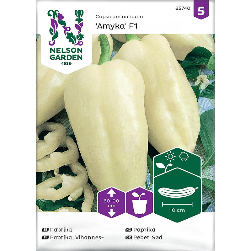 Nelson garden Frø Paprika Amyka F1