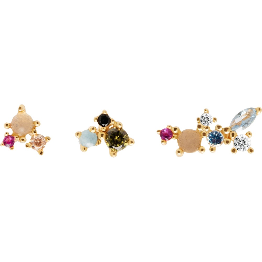 P D Paola Boucles d'oreilles 925 Argent Boucles d'oreilles