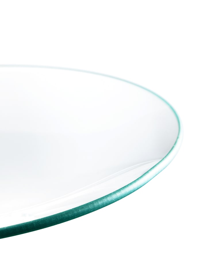 relaxdays Etagere rund in Transparent/ Silber günstig kaufen onesize
