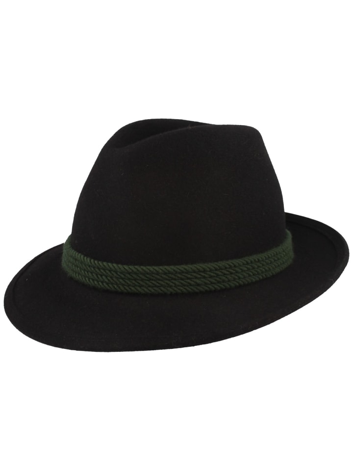 Hutmacher Zapf Trachtenhut in schwarz günstig kaufen