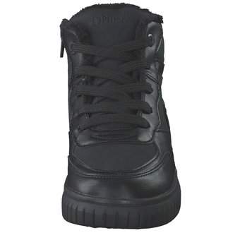 s.Oliver Zebra Schnür Boots in schwarz