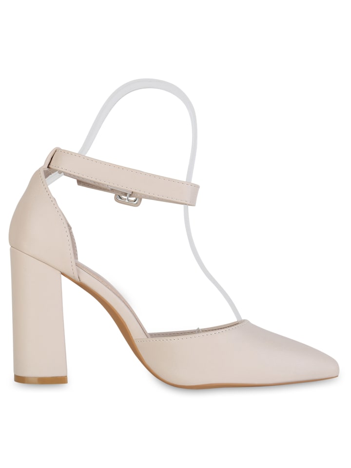 VAN HILL Spitze Pumps Alice in Beige günstig kaufen